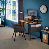 120 x 60 x 110 cm compact home office desk with innovative side
