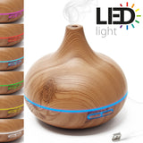 Ultrasonic Humidifier Essential Oil Diffuser 7 LED Aromatherapy