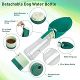 Dog Water / Food Bottle for On the Go, Leak-Proof Feeder for Dogs and Cats on the go