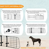 Car Dog Guard For Car Boot - Heavy Duty Universal Cage Barrier For Pets.