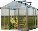 222 x 294 cm greenhouse 10 mm thick polycarbonate panels