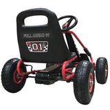 Kids Racer Pedal Go-Kart 4-8 Years - Red