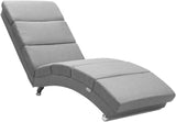 Relaxing Lounger London Living Room Ergonomic 186 x 55 cm Modern Recliner Chair
