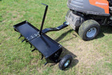 Lawn aerator 102cm tractor ATV garden grass