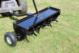 Lawn aerator 102cm tractor ATV garden grass