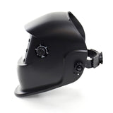 XPOtool Solar-Powered Auto Darkening Welding Helmet DIN 9-13, Black