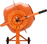 70 Liter Electric Cement Mixer 250W Portable Mortar Concrete Mixing Machine with Wheels / 240V 13A