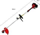 5 in 1 Petrol Multifunction Tool Garden Wireless Hedge Trimmer Grass Trimmer Chainsaw Garden Shears 52cc 1.6KW Extension Pole 3HP 9000RPM 2-Stroke