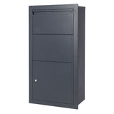 Parcel Box for Wall Fastening Anthracite Letterbox Home Parcel Pick-up