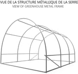 Greenhouse Polythene Greenhouse 9m²