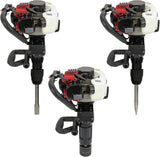 2-Stroke Petrol Engine Pile Ram Post Driver Fence Construction Air Hammer 900 W
