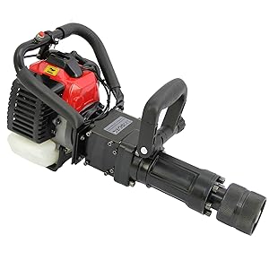 2-Stroke Petrol Engine Pile Ram Post Driver Fence Construction Air Hammer 900 W