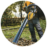 Hand Held Petrol Blower – 27.6cc 2-in-1 Blower & Shredder Aspirator