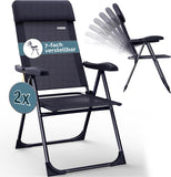 Garden Chairs Set of 2 -Foldable
