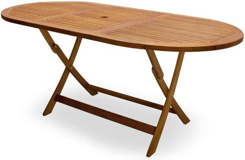 Wood Garden Dining Table Patio Table