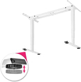 Metal table frame | Eletric height-adjustable computer desk base