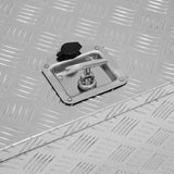 Aluminium Tool Box 102 L Lockable Case + 2 Keys 81 x 37 x 102 cm Truck Box