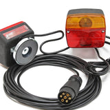 Magnetic Trailer Lighting Kit with 7 Pin Trailer Plug and 2.5m Connecting Cable