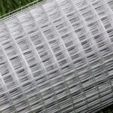 Wire Mesh Aviary Fencing Enclosure Galvanised Welded 1mx25m 25x25mm Hole Size