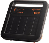 Solar Powered Electric Fence ...S20 ..S40 .. S100 ...S200 ...S400....   Energiser/Charger + Battery (6V)