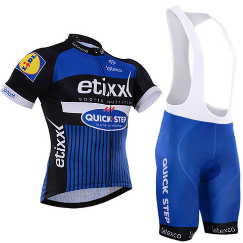 2018 Quick Step Cycling Clothing Bike jersey Quick Dry Mens Bicycle clothes