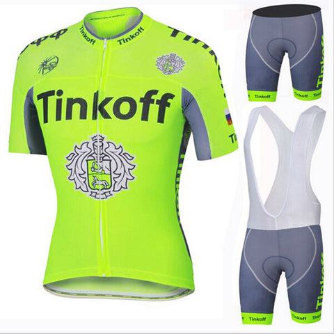 cycling wear Mens Maillot SaxoBank Tinkoff Cycling Jerseys/Quick-Dry Ropa BIB