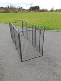 8 Panel Dog enclosure kennel  cage 80cm 100cm or 120cm Height
