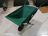 Green Folding Garden Wheelbarrow Holds up to 30 kg