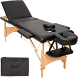 Mobile Massage Table 3 Zones Height-Adjustable Including High-Quality  Headrest and Bag