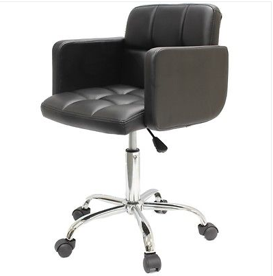 Amanda square shop quilted vanity chair