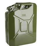 Metal Fuel Jerry Can Diesel Petrol Oil Fuel Liquids 20 Litre Green Military