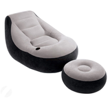 INFLATABLE CHAIR WITH FOOTSTOOL