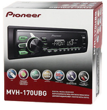 Brand New Pioneer MVH-170UBG Car Stereo Radio USB Free delivery