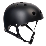 MATT BLACK BMX/SKATE HELMET BIKE SMALL MEDIUM LARGE