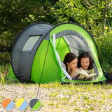 pop-up tent for 2 people, incl. Guy ropes, pegs and practical carry bag