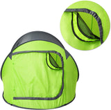 pop-up tent for 2 people, incl. Guy ropes, pegs and practical carry bag