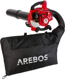 Petrol leaf vacuum cleaner 700 W with collection bag with / blowing function , solid claw and 45 L capacity 7500 rpm