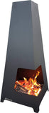 Garden Stove Patio Heater Wood Burner 50 x 50 x 115 cm