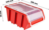 56 Pieces Box with Lid and Wall Shelf 120 x 80 cm
