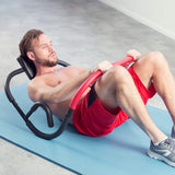Sit up abdominal roller trainer ab crunch abs exercise machine.