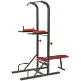 ip power tower station with sit up pull chin up push up bar ab builder Dimensions 180 x 95 x 210 cm