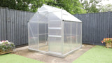 Aluminium Greenhouse 5.85m3  with Foundation