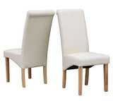 SPECIAL OFFER 4 CREAM CHAIRS AND FREE TABLE