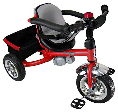RED 4-in-1 Childrens Tricycle Kids Trike Wheel Bike