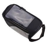 bicycle top tube pannier phone keys glasses