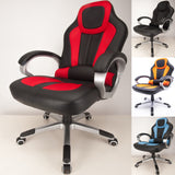 OFFICE GAMING DESK CHAIR BLACK FREE DELIVERY