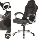OFFICE GAMING DESK CHAIR BLACK FREE DELIVERY