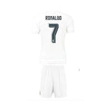 Ronaldo Football Soccer Short Sleeve Kits Real Madrid