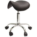 Salon beauty therapy saddle stool