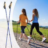 Nordic Walking sticks with anti-shock damping system continuously adjustable - Various colors and quantities -